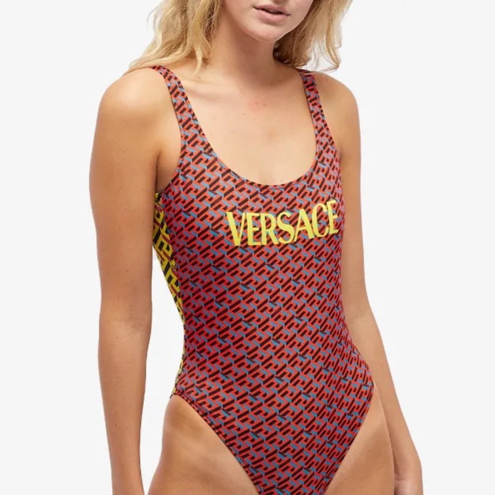 Versace Greece One Piece Swim